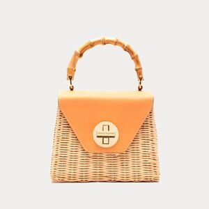 Frances Valentine Mini Midge Basket in Natural